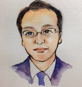 似顔絵_松田支社長代理
