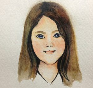 似顔絵_嶋谷